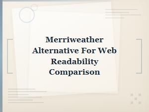 Google Fonts Serif Alternatives to Merriweather for Web Readability Comparison